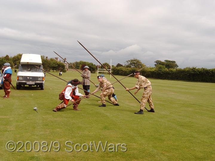 0461.jpg - Soldiers from the KOSB are volunteered by their NCO. Loudoun's drill display at Annan Gala Day