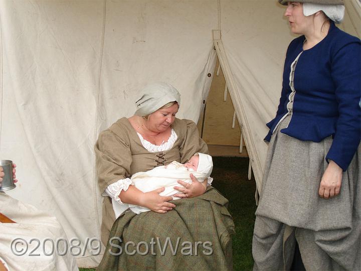 DSC00217-01.jpg - Sealed Knot - Scots Brigade.Frasers, Gordons and O`Cahans at Blackness 2006Credit: Photo taken by Joan Lindsay of Sir William Gordons