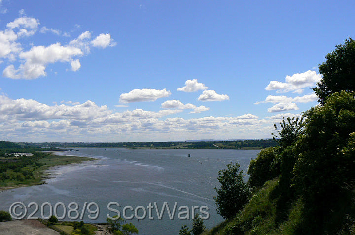 Dumbarton-017b.jpg - SK event, June 2008, Scots Brigade at Dumbarton Castle.Frasers, Gordons, O`Cahans and Lachtnans. Credit Joan Lindsay of Gordons Coy.