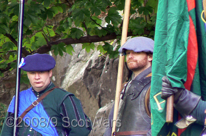 Dumbarton-060.jpg - SK event, June 2008, Scots Brigade at Dumbarton Castle.Frasers, Gordons, O`Cahans and Lachtnans. Credit Joan Lindsay of Gordons Coy.