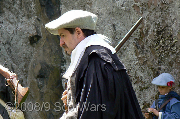 Dumbarton-064.jpg - SK event, June 2008, Scots Brigade at Dumbarton Castle.Frasers, Gordons, O`Cahans and Lachtnans. Credit Joan Lindsay of Gordons Coy.