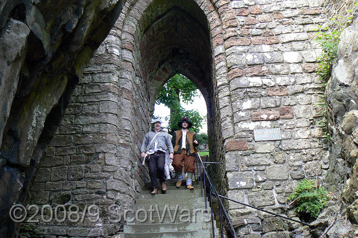 Dumbarton-100.jpg - SK event, June 2008, Scots Brigade at Dumbarton Castle.Frasers, Gordons, O`Cahans and Lachtnans. Credit Joan Lindsay of Gordons Coy.