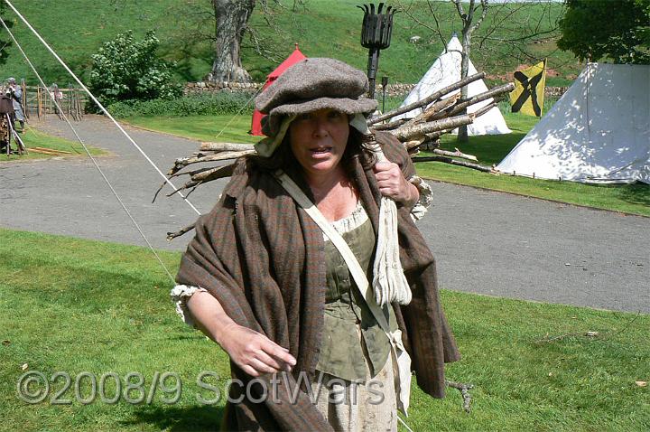 Edzell-2007-087.jpg - Sealed Knot - Scots BrigadeFrasers and Gordons at Edzell castle, May 2007Credit: Photo taken by Joan Lindsay of Sir William Gordons