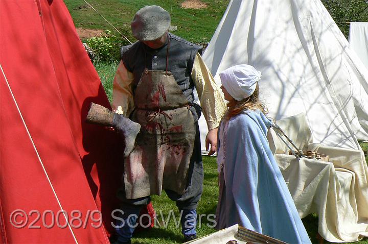 Edzell-2007-125.jpg - Sealed Knot - Scots BrigadeFrasers and Gordons at Edzell castle, May 2007Credit: Photo taken by Joan Lindsay of Sir William Gordons