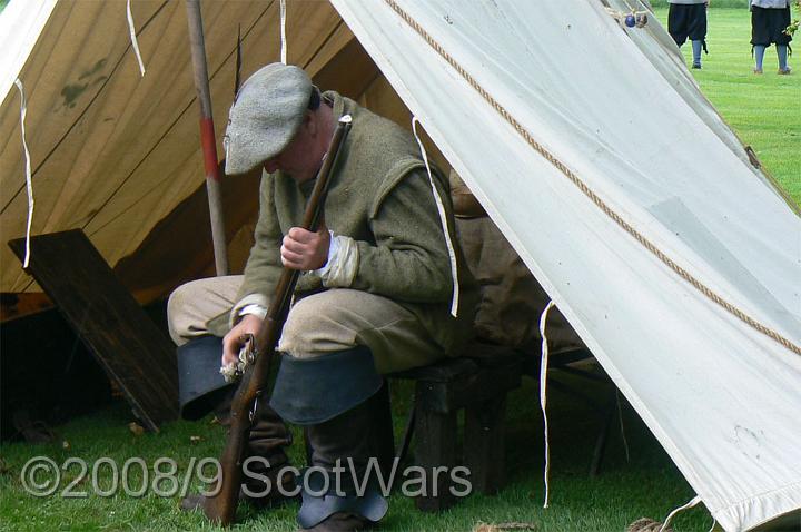 Edzell-2007-217.jpg - Sealed Knot - Scots BrigadeFrasers and Gordons at Edzell castle, May 2007Credit: Photo taken by Joan Lindsay of Sir William Gordons