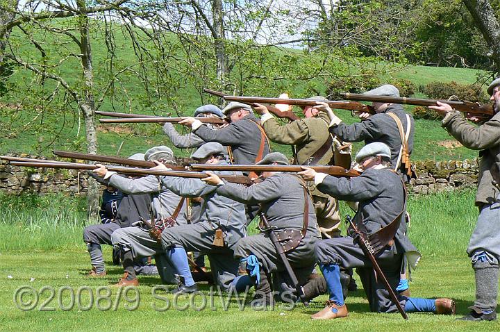 Edzell-2007-258.jpg - Sealed Knot - Scots BrigadeFrasers and Gordons at Edzell castle, May 2007Credit: Photo taken by Joan Lindsay of Sir William Gordons