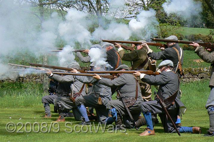 Edzell-2007-259.jpg - Sealed Knot - Scots BrigadeFrasers and Gordons at Edzell castle, May 2007Credit: Photo taken by Joan Lindsay of Sir William Gordons