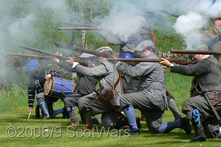 Edzell-2007-265.jpg - Sealed Knot - Scots BrigadeFrasers and Gordons at Edzell castle, May 2007Credit: Photo taken by Joan Lindsay of Sir William Gordons