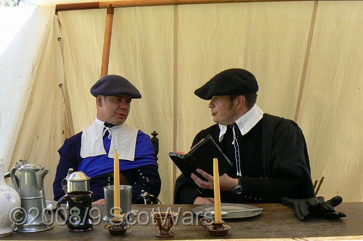 Edzell-2007-518.jpg - Sealed Knot - Scots BrigadeFrasers and Gordons at Edzell castle, May 2007Credit: Photo taken by Joan Lindsay of Sir William Gordons