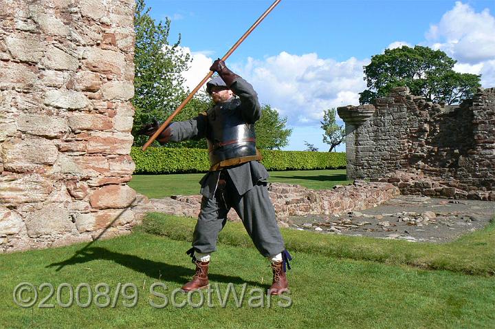 Edzell-2007-754.jpg - Sealed Knot - Scots BrigadeFrasers and Gordons at Edzell castle, May 2007Credit: Photo taken by Joan Lindsay of Sir William Gordons