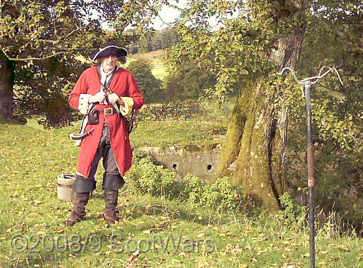 0387.jpg - Filming for BBC2's 'The Real Tartan Army'Douglas, South Lanarkshire