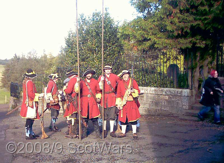 0392.jpg - Filming for BBC2's 'The Real Tartan Army'Douglas, South Lanarkshire