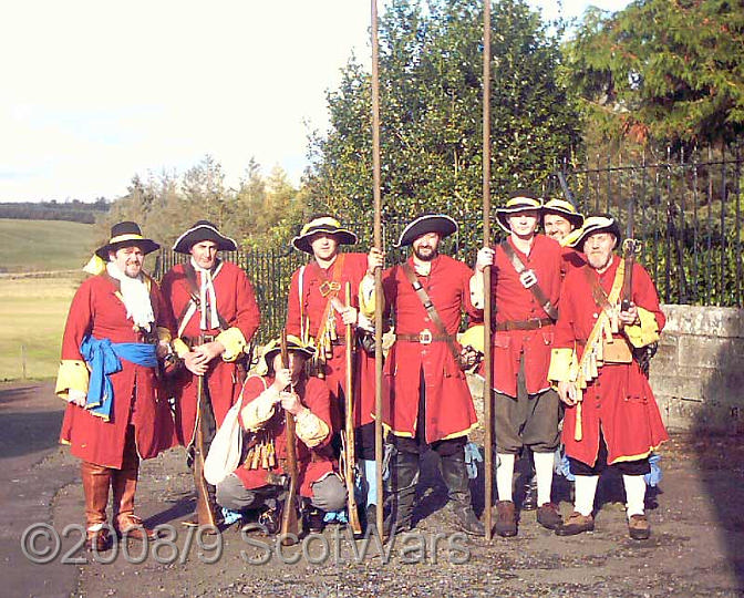 0393.jpg - Filming for BBC2's 'The Real Tartan Army'Douglas, South Lanarkshire