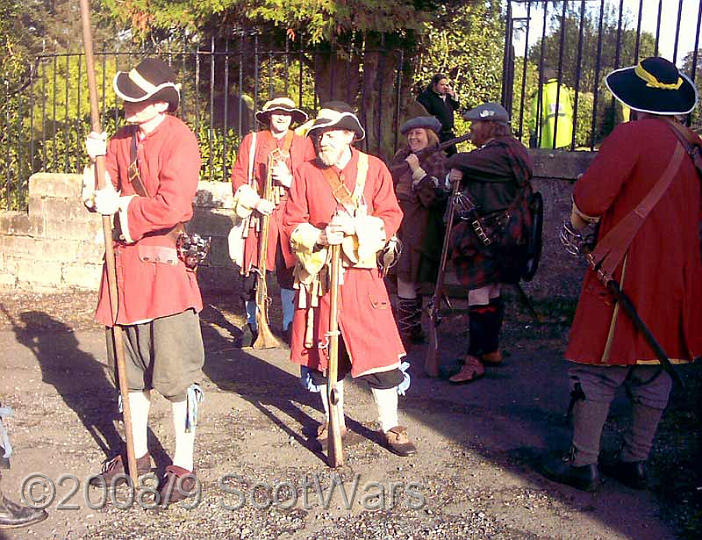 0395.jpg - Filming for BBC2's 'The Real Tartan Army'Douglas, South Lanarkshire