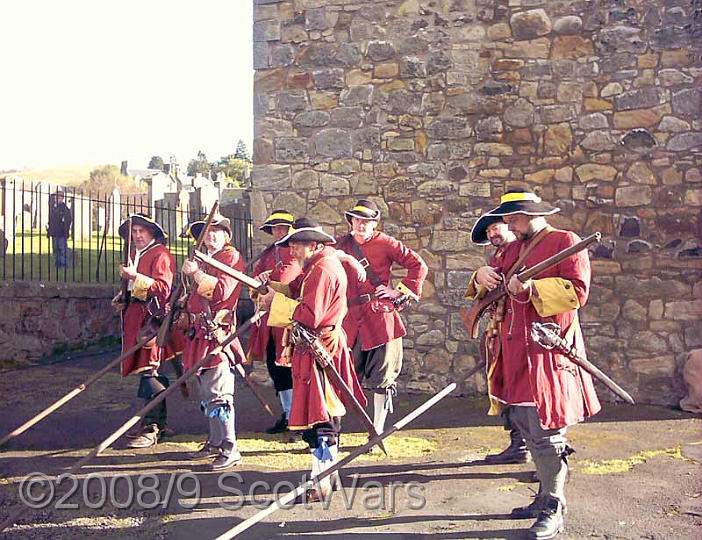 0397.jpg - Filming for BBC2's 'The Real Tartan Army'Douglas, South Lanarkshire