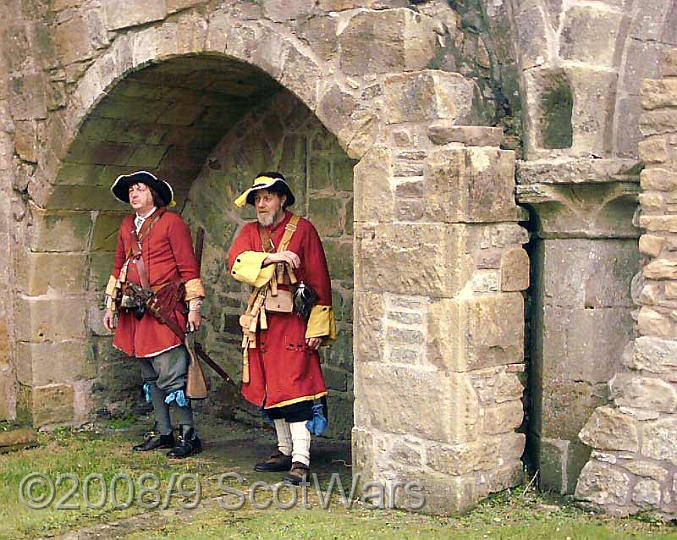 0399.jpg - Filming for BBC2's 'The Real Tartan Army'Douglas, South Lanarkshire