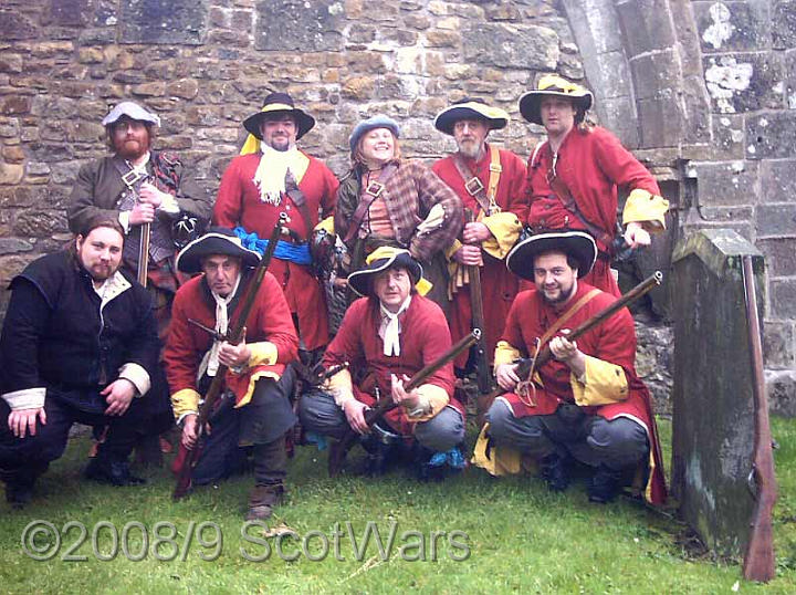 0418.jpg - Filming for BBC2's 'The Real Tartan Army'Douglas, South Lanarkshire