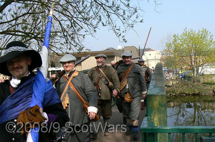 morpeth-2007-052.jpg - Sealed Knot - Scots Brigade; Frasers and Gordons at Glenhams Morpeth event, April 2007Credit: Photo taken by Joan Lindsay of Sir William Gordons