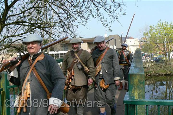 morpeth-2007-054.jpg - Sealed Knot - Scots Brigade; Frasers and Gordons at Glenhams Morpeth event, April 2007Credit: Photo taken by Joan Lindsay of Sir William Gordons