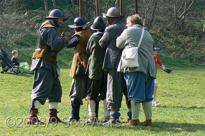 morpeth-2007-118.jpg - Sealed Knot - Scots Brigade; Frasers and Gordons at Glenhams Morpeth event, April 2007Credit: Photo taken by Joan Lindsay of Sir William Gordons