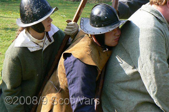 morpeth-2007-119.jpg - Sealed Knot - Scots Brigade; Frasers and Gordons at Glenhams Morpeth event, April 2007Credit: Photo taken by Joan Lindsay of Sir William Gordons