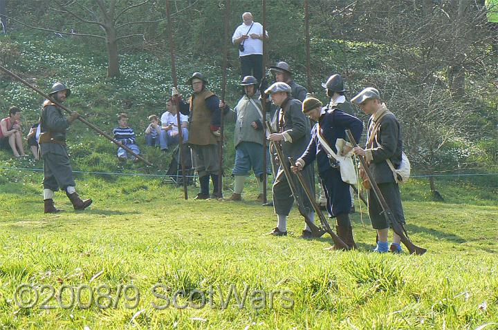 morpeth-2007-150.jpg - Sealed Knot - Scots Brigade; Frasers and Gordons at Glenhams Morpeth event, April 2007Credit: Photo taken by Joan Lindsay of Sir William Gordons