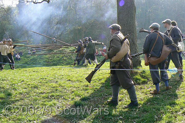 morpeth-2007-177.jpg - Sealed Knot - Scots Brigade; Frasers and Gordons at Glenhams Morpeth event, April 2007Credit: Photo taken by Joan Lindsay of Sir William Gordons