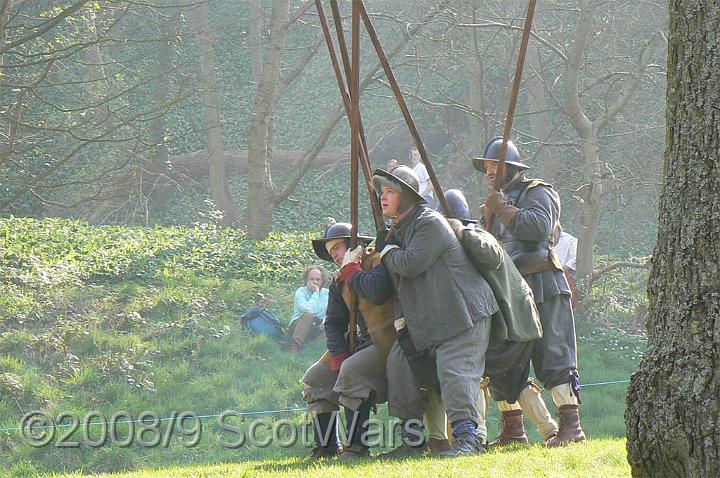 morpeth-2007-198.jpg - Sealed Knot - Scots Brigade; Frasers and Gordons at Glenhams Morpeth event, April 2007Credit: Photo taken by Joan Lindsay of Sir William Gordons