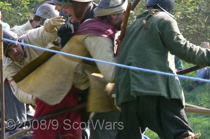 morpeth-2007-207.jpg - Sealed Knot - Scots Brigade; Frasers and Gordons at Glenhams Morpeth event, April 2007Credit: Photo taken by Joan Lindsay of Sir William Gordons