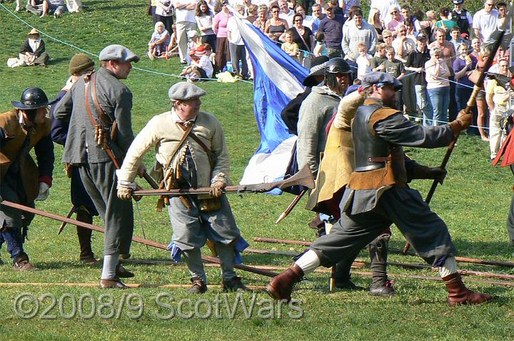 morpeth-2007-273.jpg - Sealed Knot - Scots Brigade; Frasers and Gordons at Glenhams Morpeth event, April 2007Credit: Photo taken by Joan Lindsay of Sir William Gordons