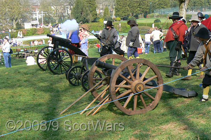 morpeth-2007-301.jpg - Sealed Knot - Scots Brigade; Frasers and Gordons at Glenhams Morpeth event, April 2007Credit: Photo taken by Joan Lindsay of Sir William Gordons