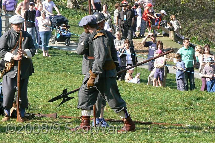 morpeth-2007-317.jpg - Sealed Knot - Scots Brigade; Frasers and Gordons at Glenhams Morpeth event, April 2007Credit: Photo taken by Joan Lindsay of Sir William Gordons