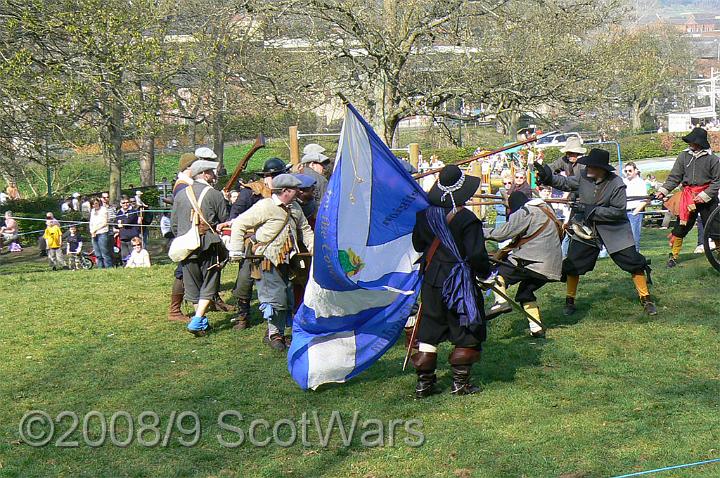 morpeth-2007-328.jpg - Sealed Knot - Scots Brigade; Frasers and Gordons at Glenhams Morpeth event, April 2007Credit: Photo taken by Joan Lindsay of Sir William Gordons