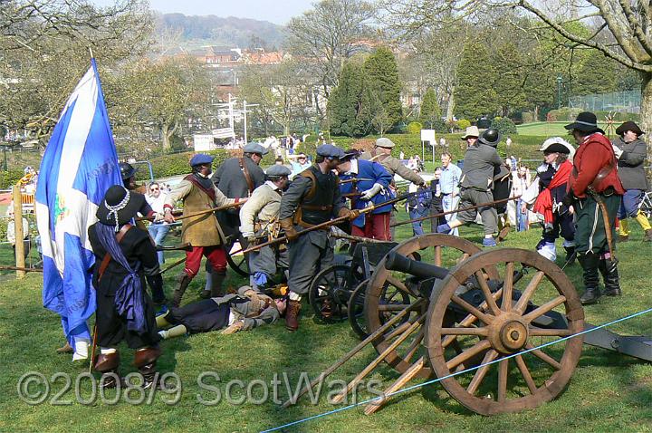 morpeth-2007-336.jpg - Sealed Knot - Scots Brigade; Frasers and Gordons at Glenhams Morpeth event, April 2007Credit: Photo taken by Joan Lindsay of Sir William Gordons