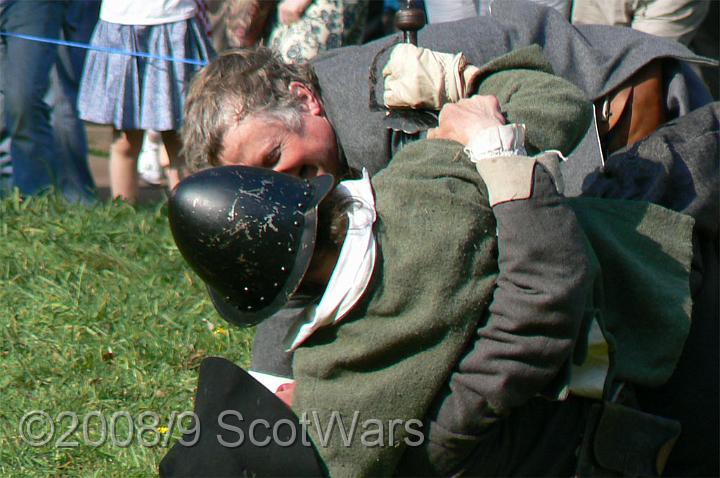 morpeth-2007-342.jpg - Sealed Knot - Scots Brigade; Frasers and Gordons at Glenhams Morpeth event, April 2007Credit: Photo taken by Joan Lindsay of Sir William Gordons