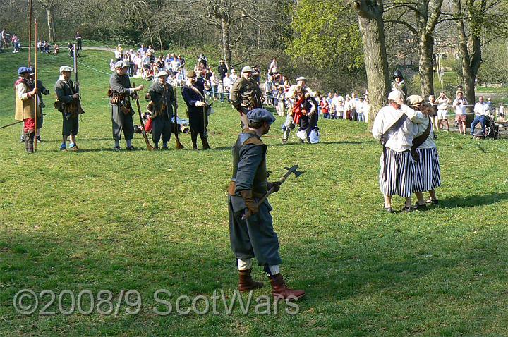 morpeth-2007-357.jpg - Sealed Knot - Scots Brigade; Frasers and Gordons at Glenhams Morpeth event, April 2007Credit: Photo taken by Joan Lindsay of Sir William Gordons