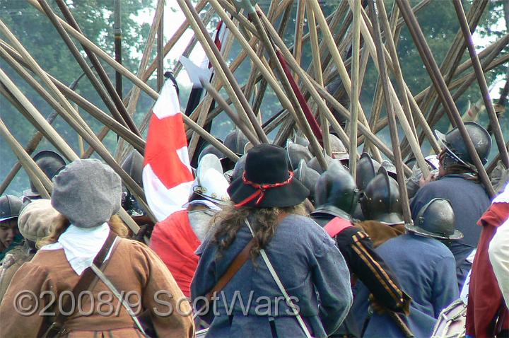 Nantwich-07-027.jpg - Sealed Knot - Scots BrigadeSealed Knot Major, Nantwich, August 2007Credit: Photo taken by Joan Lindsay of Sir William Gordons