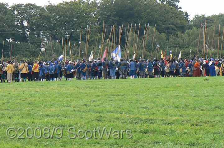 Nantwich-07-068.jpg - Sealed Knot - Scots BrigadeSealed Knot Major, Nantwich, August 2007Credit: Photo taken by Joan Lindsay of Sir William Gordons