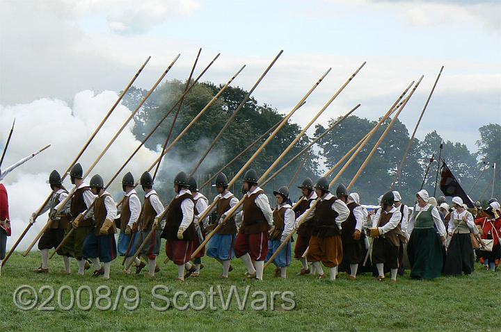 Nantwich-07-088.jpg - Sealed Knot - Scots BrigadeSealed Knot Major, Nantwich, August 2007Credit: Photo taken by Joan Lindsay of Sir William Gordons