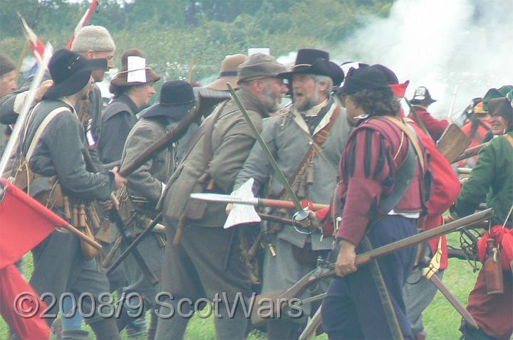 Nantwich-07-097.jpg - Sealed Knot - Scots BrigadeSealed Knot Major, Nantwich, August 2007Credit: Photo taken by Joan Lindsay of Sir William Gordons