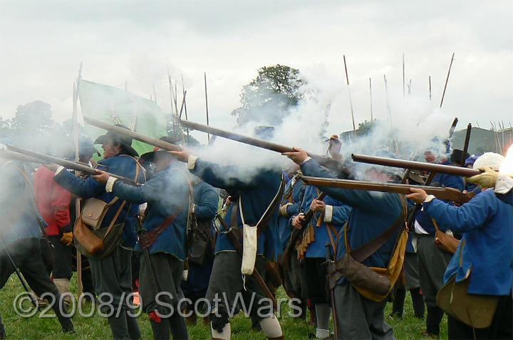 Nantwich-07-105.jpg - Sealed Knot - Scots BrigadeSealed Knot Major, Nantwich, August 2007Credit: Photo taken by Joan Lindsay of Sir William Gordons