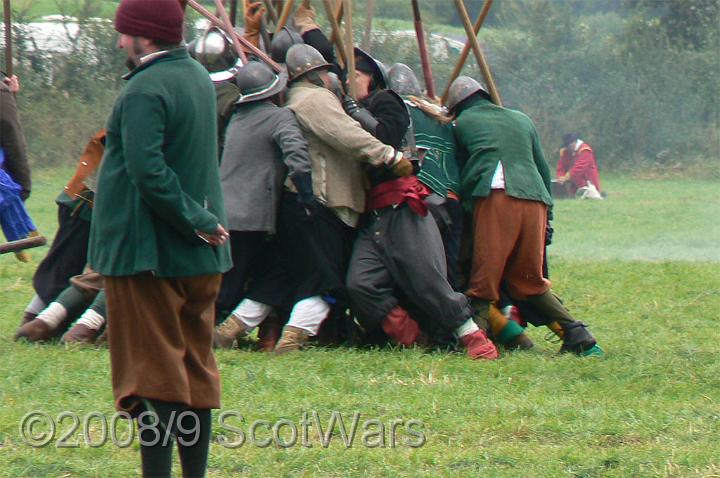 Nantwich-07-111.jpg - Sealed Knot - Scots BrigadeSealed Knot Major, Nantwich, August 2007Credit: Photo taken by Joan Lindsay of Sir William Gordons