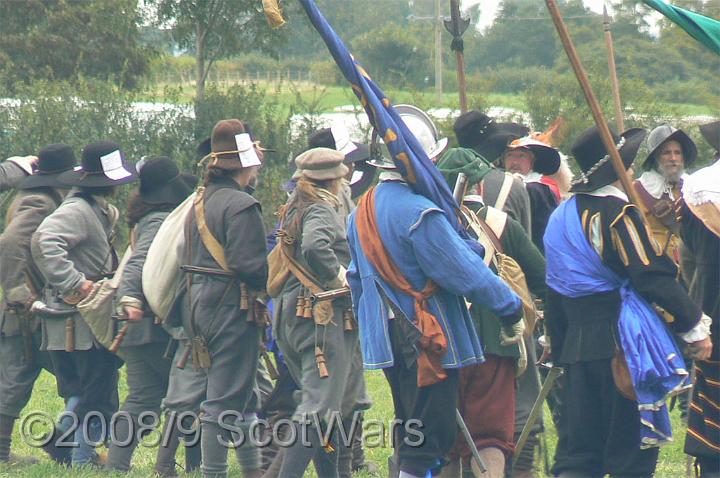 Nantwich-07-115.jpg - Sealed Knot - Scots BrigadeSealed Knot Major, Nantwich, August 2007Credit: Photo taken by Joan Lindsay of Sir William Gordons