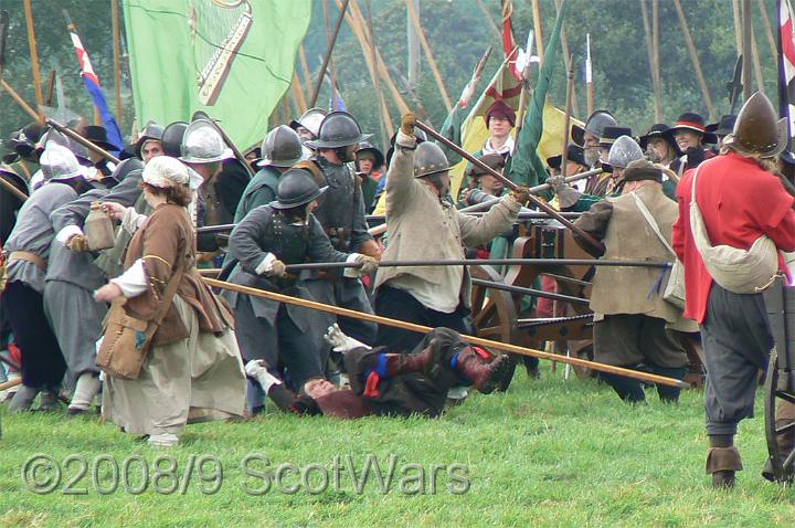 Nantwich-07-123.jpg - Sealed Knot - Scots BrigadeSealed Knot Major, Nantwich, August 2007Credit: Photo taken by Joan Lindsay of Sir William Gordons