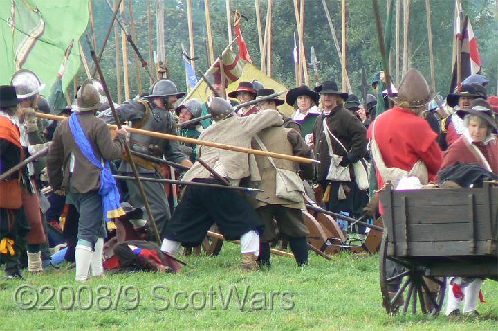 Nantwich-07-124.jpg - Sealed Knot - Scots BrigadeSealed Knot Major, Nantwich, August 2007Credit: Photo taken by Joan Lindsay of Sir William Gordons