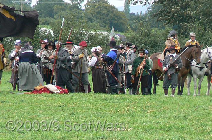 Nantwich-07-132.jpg - Sealed Knot - Scots BrigadeSealed Knot Major, Nantwich, August 2007Credit: Photo taken by Joan Lindsay of Sir William Gordons