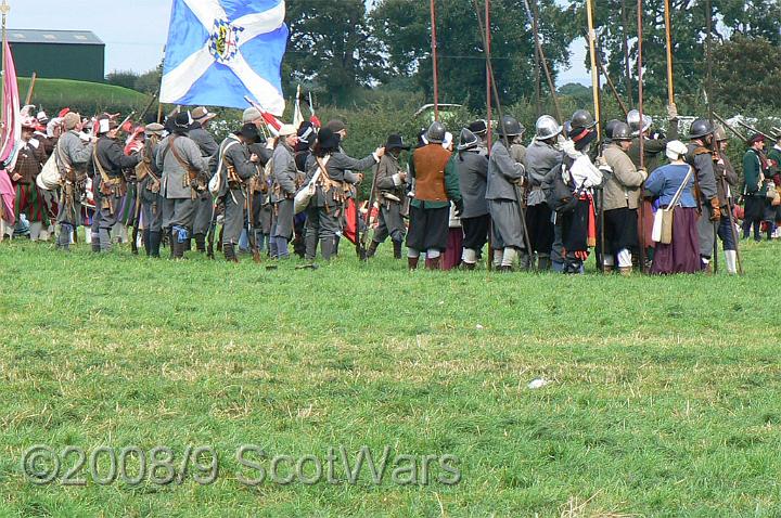 Nantwich-07-136.jpg - Sealed Knot - Scots BrigadeSealed Knot Major, Nantwich, August 2007Credit: Photo taken by Joan Lindsay of Sir William Gordons