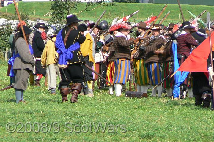 Nantwich-07-140.jpg - Sealed Knot - Scots BrigadeSealed Knot Major, Nantwich, August 2007Credit: Photo taken by Joan Lindsay of Sir William Gordons