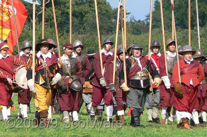 Nantwich-07-141.jpg - Sealed Knot - Scots BrigadeSealed Knot Major, Nantwich, August 2007Credit: Photo taken by Joan Lindsay of Sir William Gordons